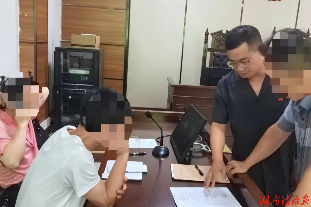 祁阳市法院白水法庭成功化解两起同一被告涉诉案件