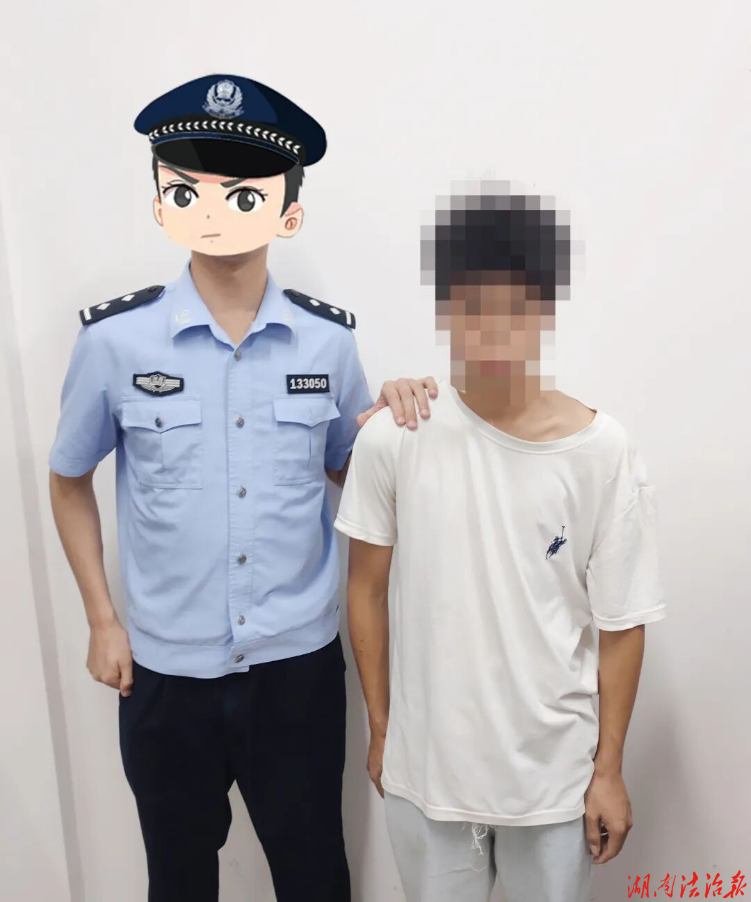 下班途中“偶遇”蟊贼，他立即拿起电话……
