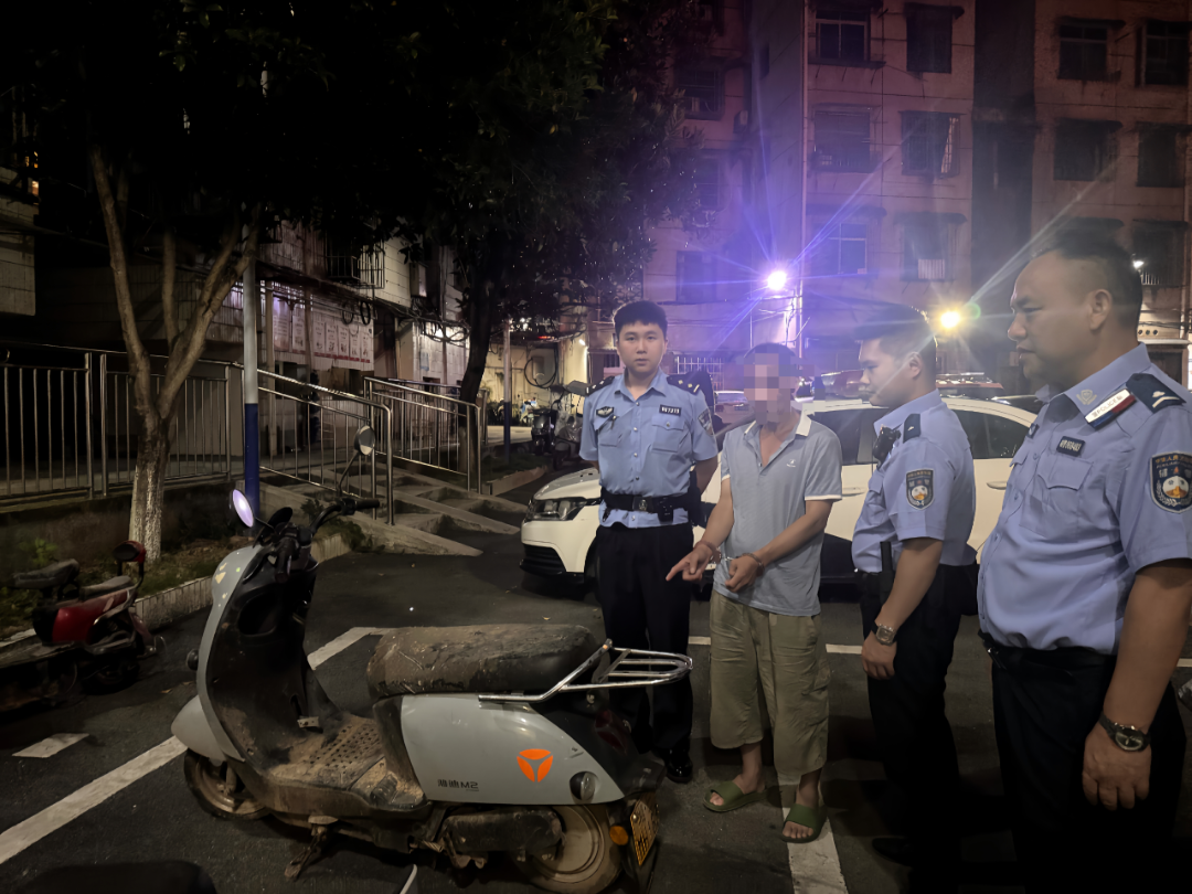 跨镇流窜盗车？难逃法网！