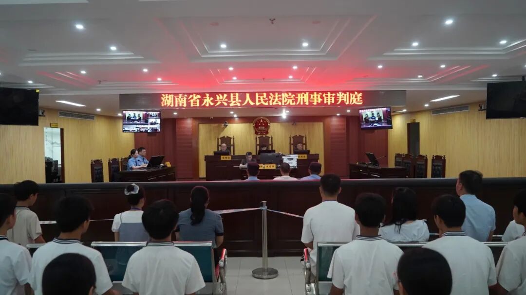国际禁毒日·永兴法院开展涉毒品犯罪案公开宣判活动