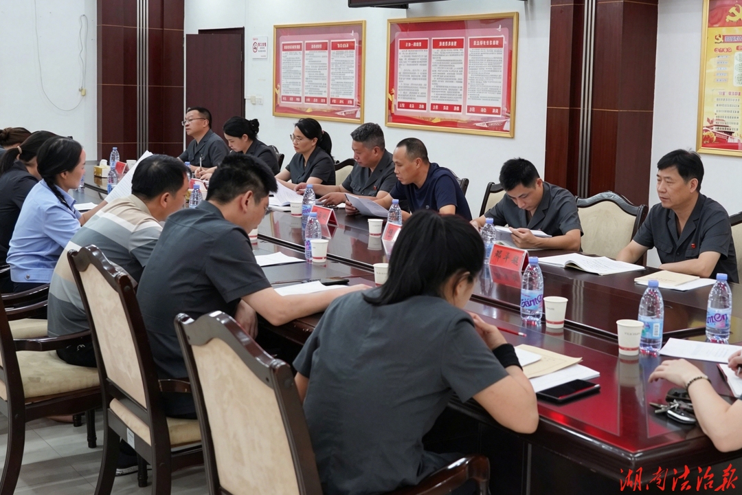 宁远法院传达学习贯彻刘书勤在宁远调研时的讲话精神