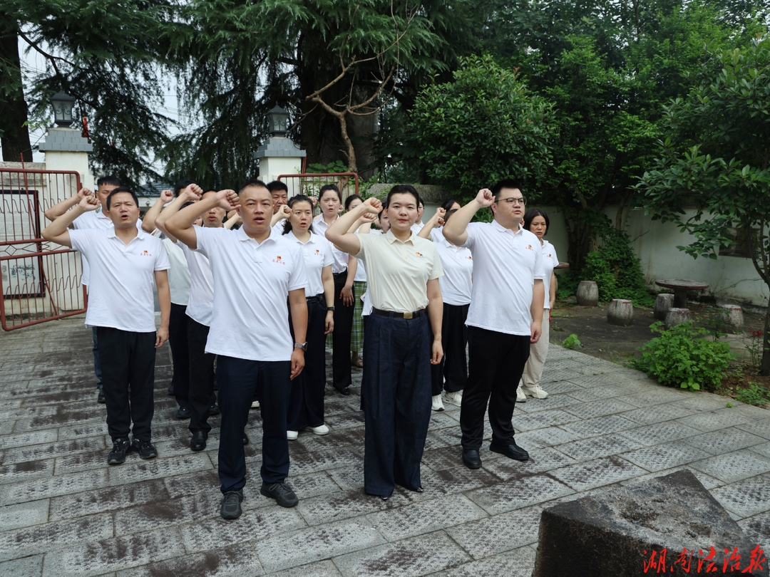 屈原法院开展“七一”主题党日系列活动
