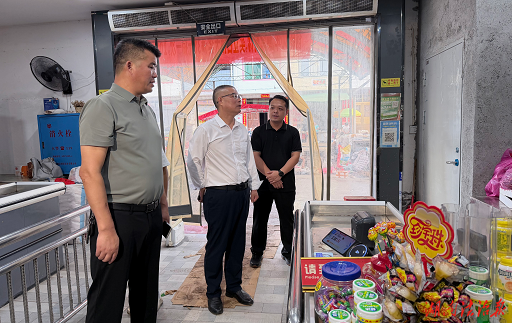 宁远：欧阳国春赴清水桥镇督导安全生产并开展下沉接访