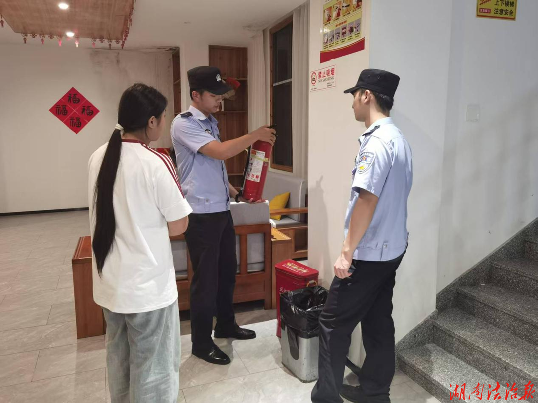 【强治理 护民安 促发展】花垣公安重拳整治“两电”突出隐患 筑牢消防安全屏障