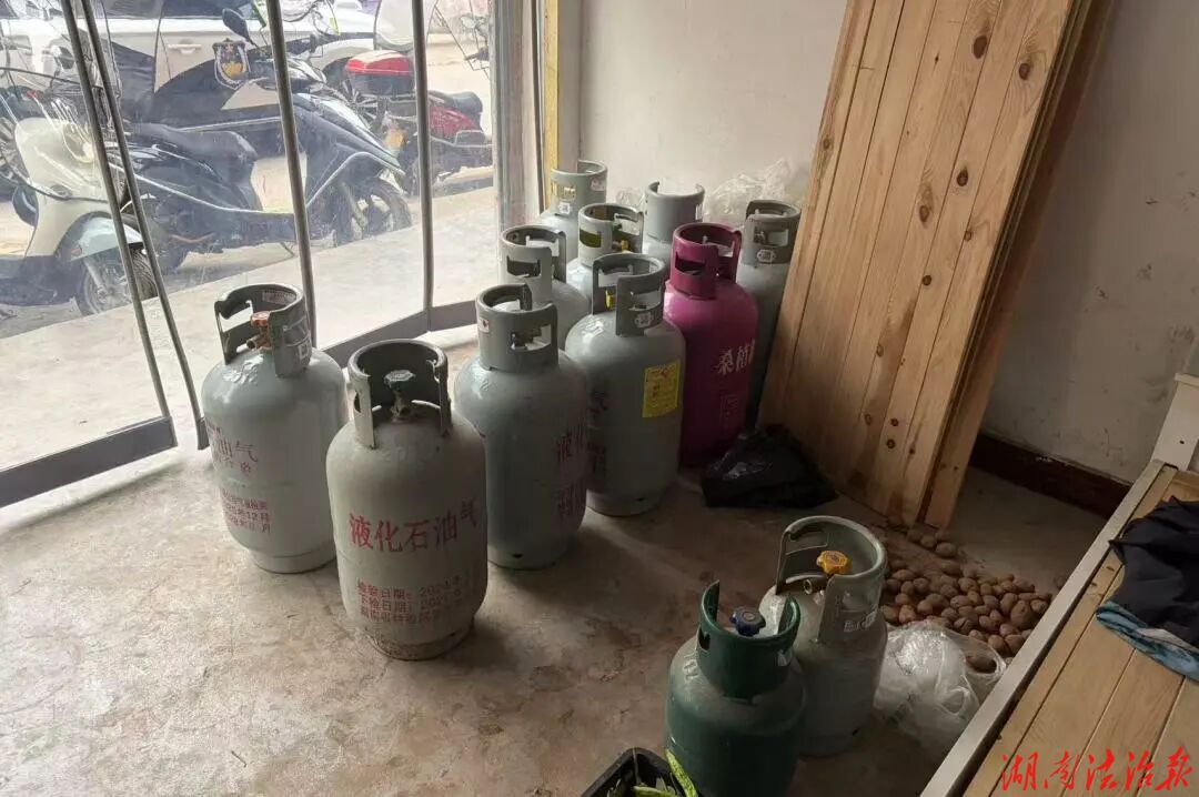 清除身边燃气安全隐患！芙蓉桥派出所查处一起非法储存液化气案