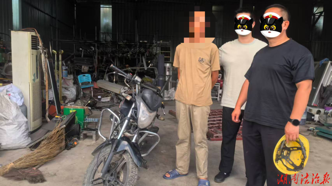 男子一月三偷，落网！