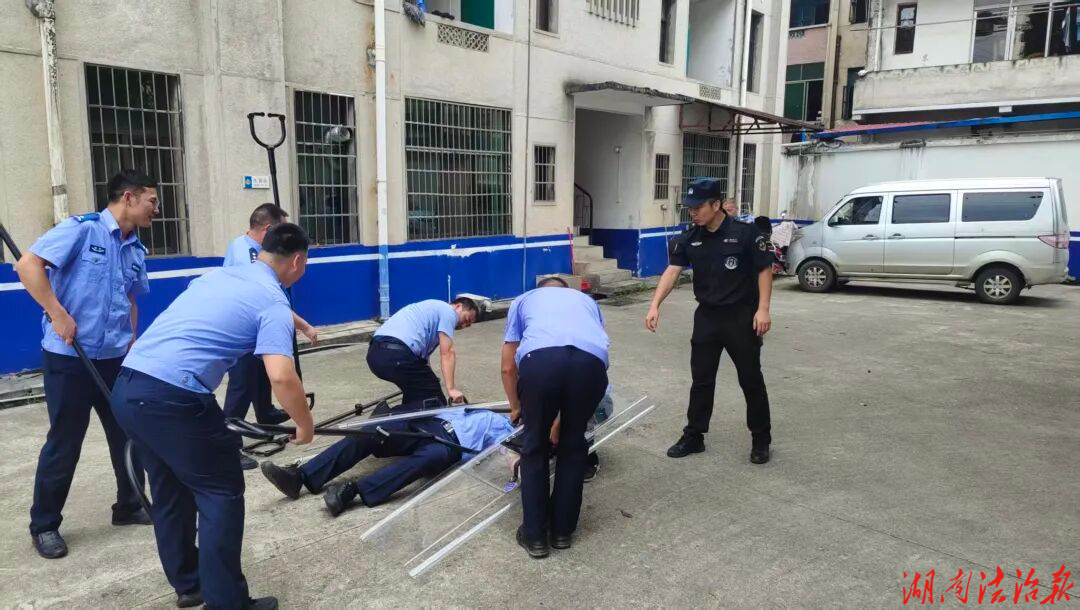 【桔城警事】送教下乡砺精兵 以练为战淬警魂