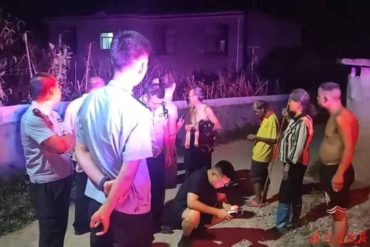 群众黄牛走失，桑植公安连夜搜寻助其失而复得