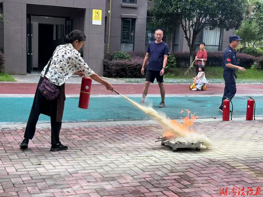 会同县司法局：消防普法齐发力 平安社区筑防线