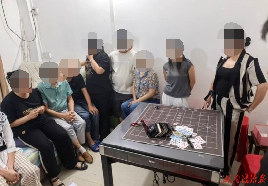 宁远县公安局成功捣毁一聚众赌博窝点