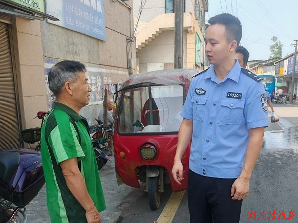 【强治理 护民安】龙山县公安局石羔派出所常态化开展交通问题顽瘴痼疾专项行动
