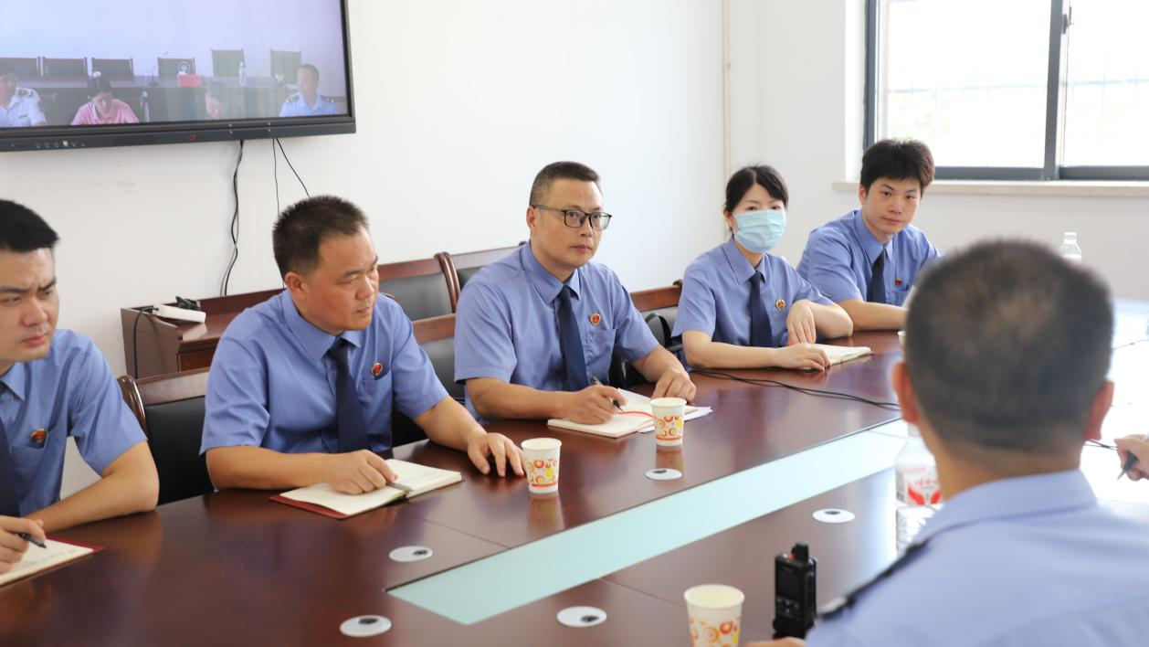 深入监区“把脉问诊”  ——南县人民检察院开展看守所防汛防暑安全检查