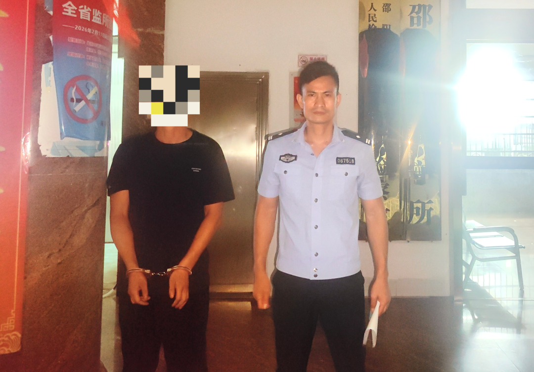 暴力破门？邵阳县公安循线追踪抓获窃贼