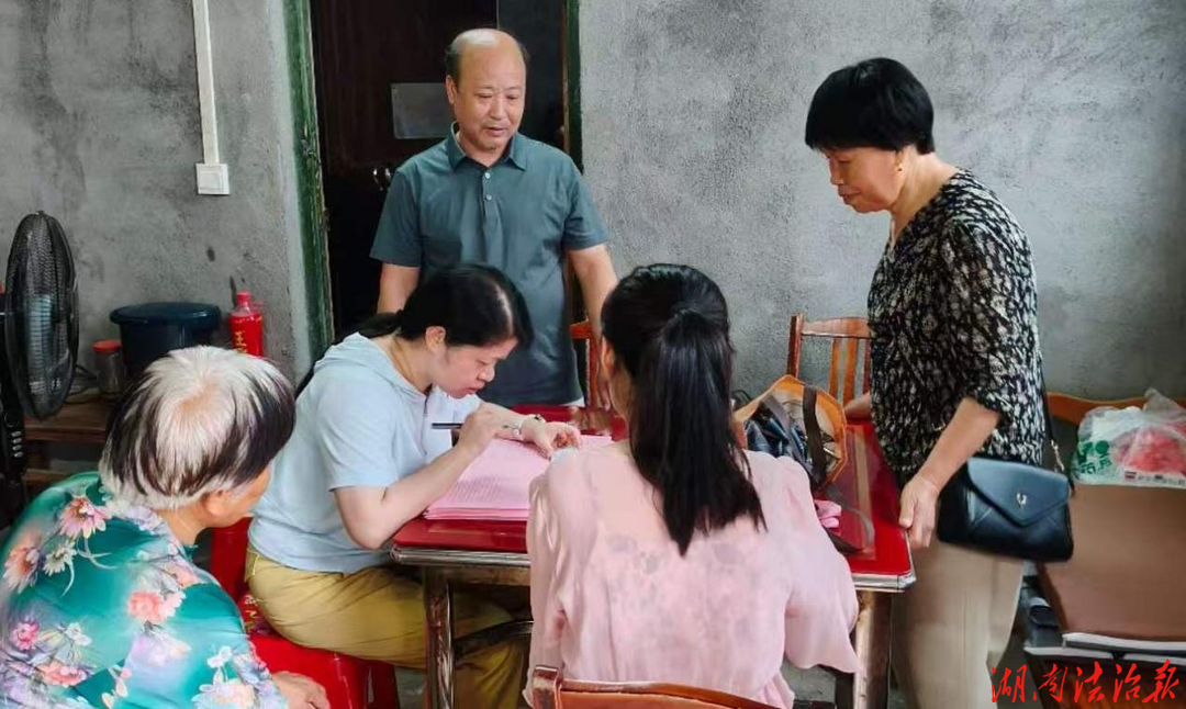 道县祥霖铺镇卫生院开展家庭医生上门服务活动