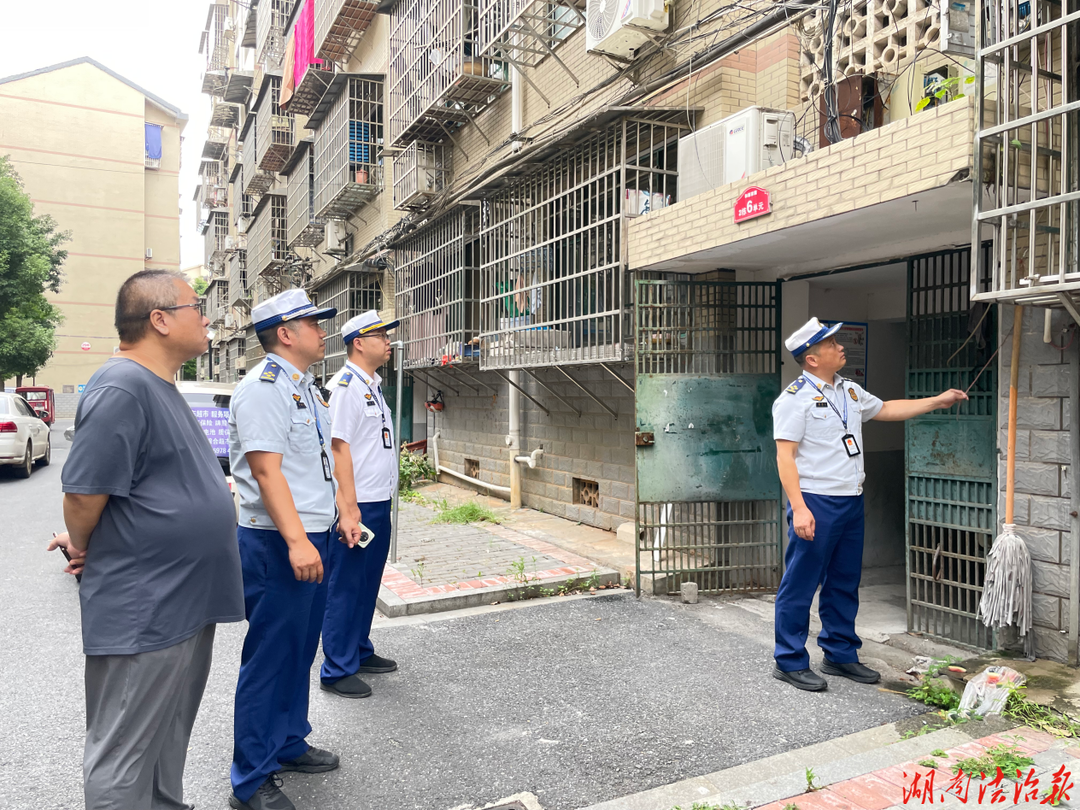 资阳区多部门联合开展老旧小区电动车消防安全  专项整治行动