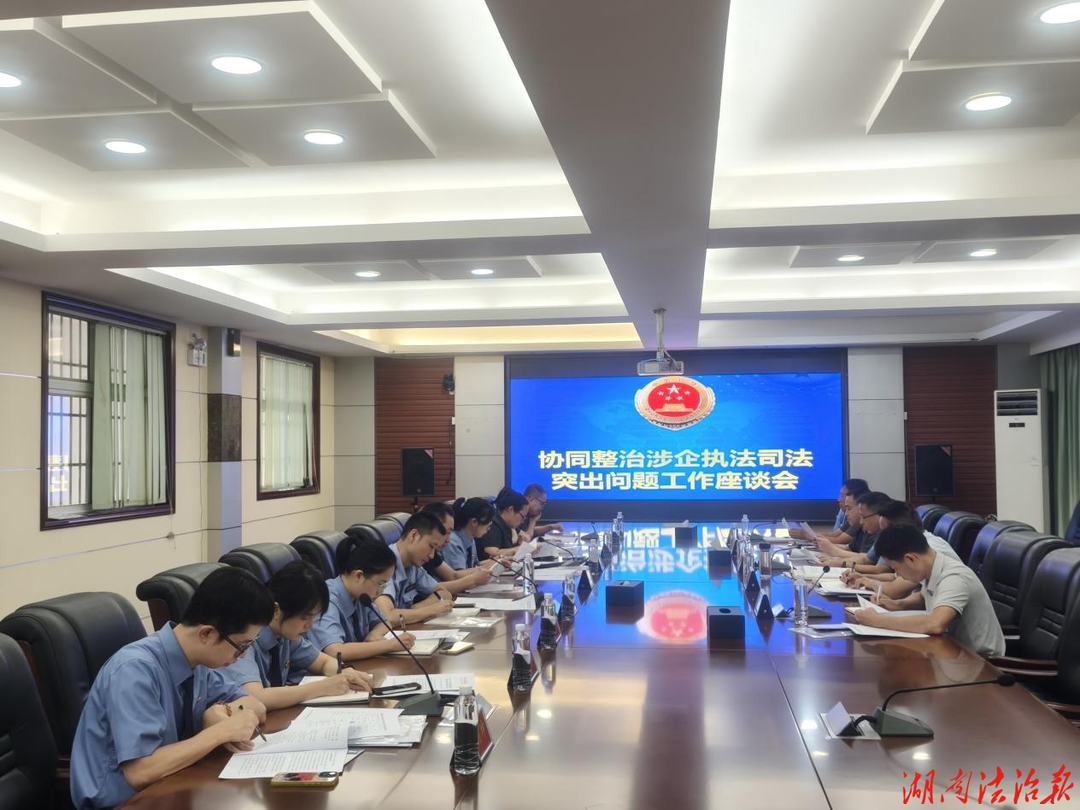 合力护企！辰溪检察召开这场 “双牵头”座谈会，划了哪些重点？