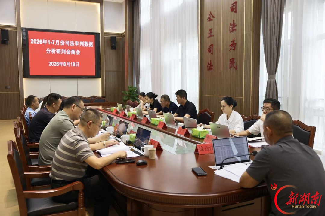 芦淞法院召开司法审判数据分析研判会商会