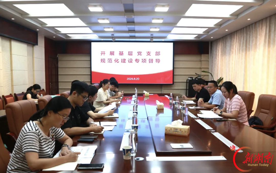 实地督导 精准把脉 株洲中院机关党委赴天元区法院开展基层党建专项督导