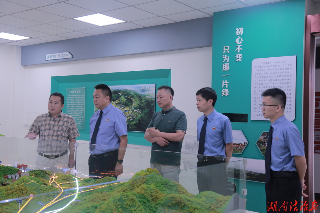 检察履职护山林——株洲市石峰区人民检察院深化“林长+检察长”协作机制