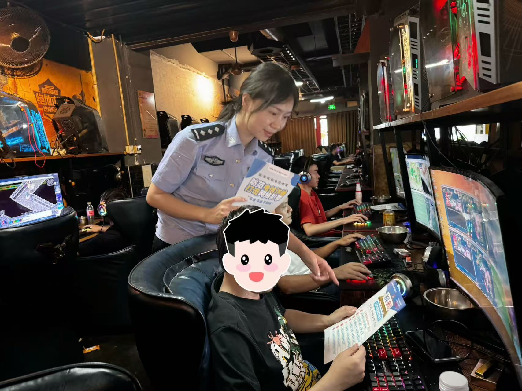 消防反诈齐上阵！河西派出所筑牢娱乐场所安全防线