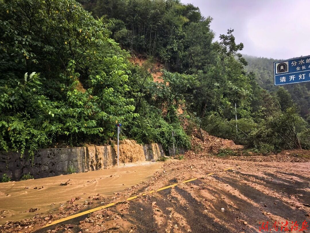巡查预警跑赢地质灾害 多方联动守护群众安全——零陵区成功避险一起道路山体滑坡