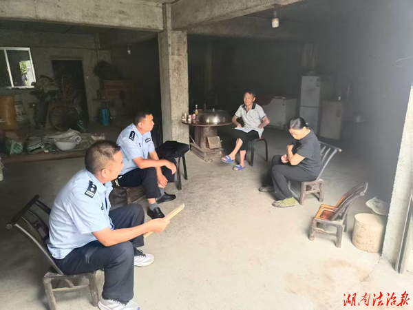【强治理 护民安】龙山县公安局大安派出所开展基层走访活动