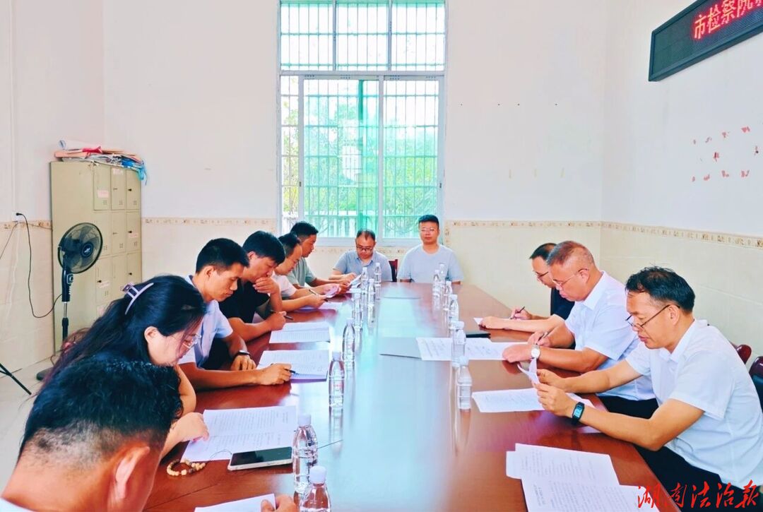 永州市检察院党组书记、代理检察长唐江河赴宁远县瓜石村调研乡村振兴工作
