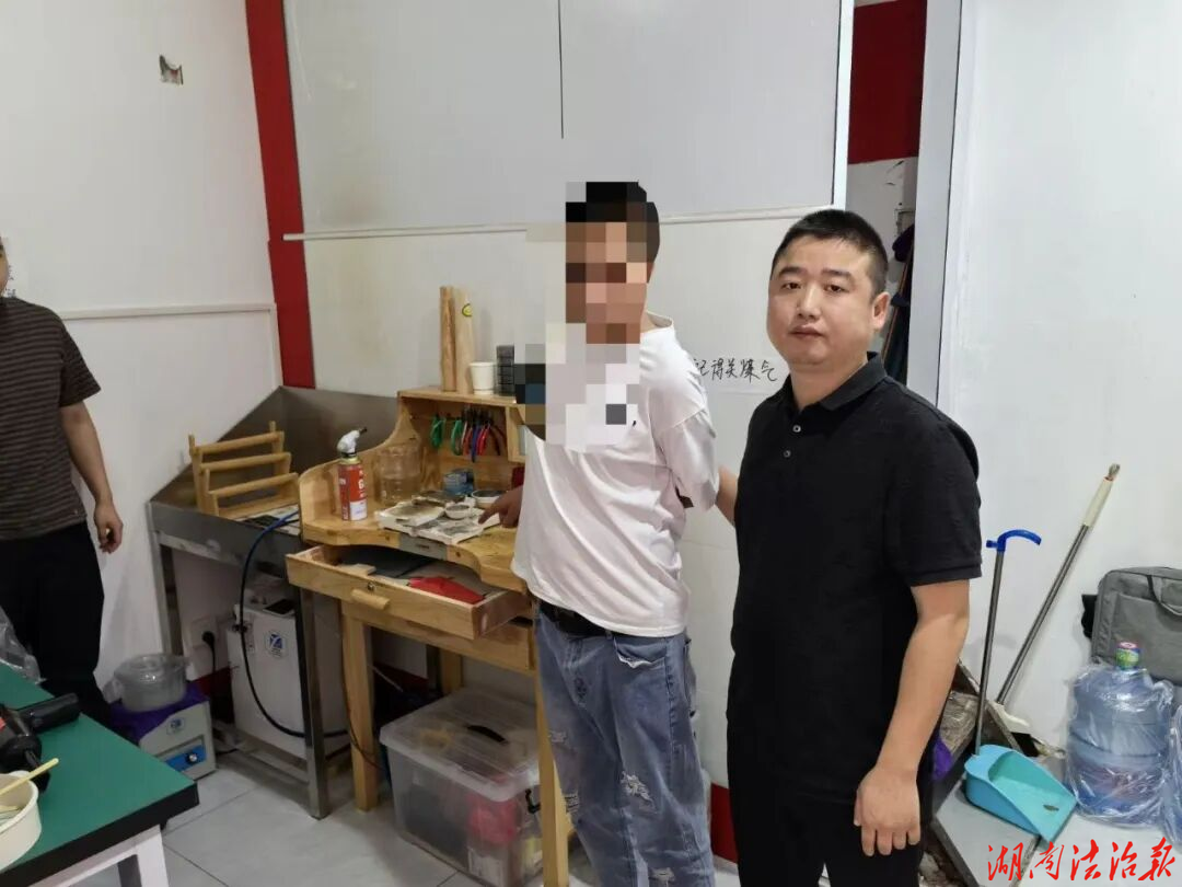 三天速破盗窃案：娄星公安长青派出所雷霆出击，银条手机悉数追回