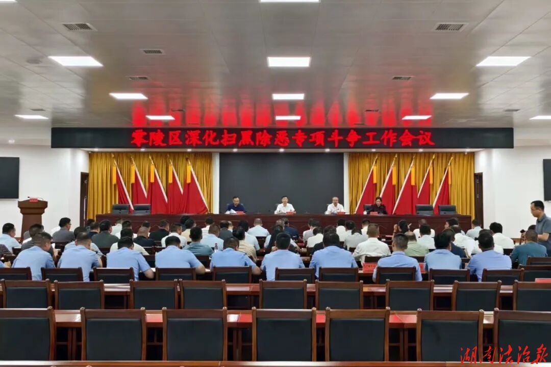 零陵区召开深化扫黑除恶专项斗争工作会议