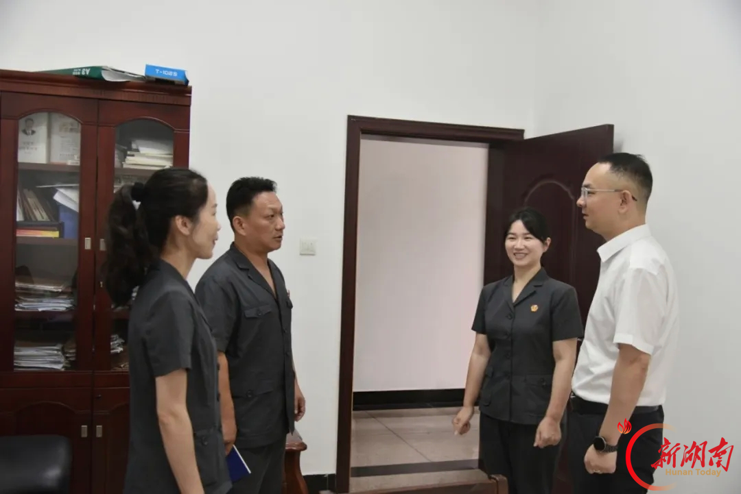 株洲中院现场“把脉”醴陵法院人民法庭工作