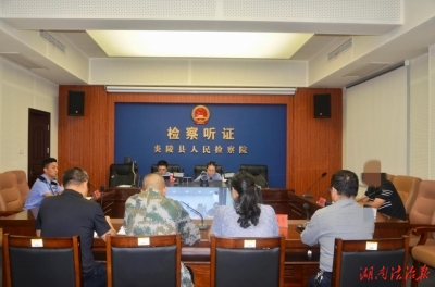 听证会上，他向被害人表达了歉意与感谢