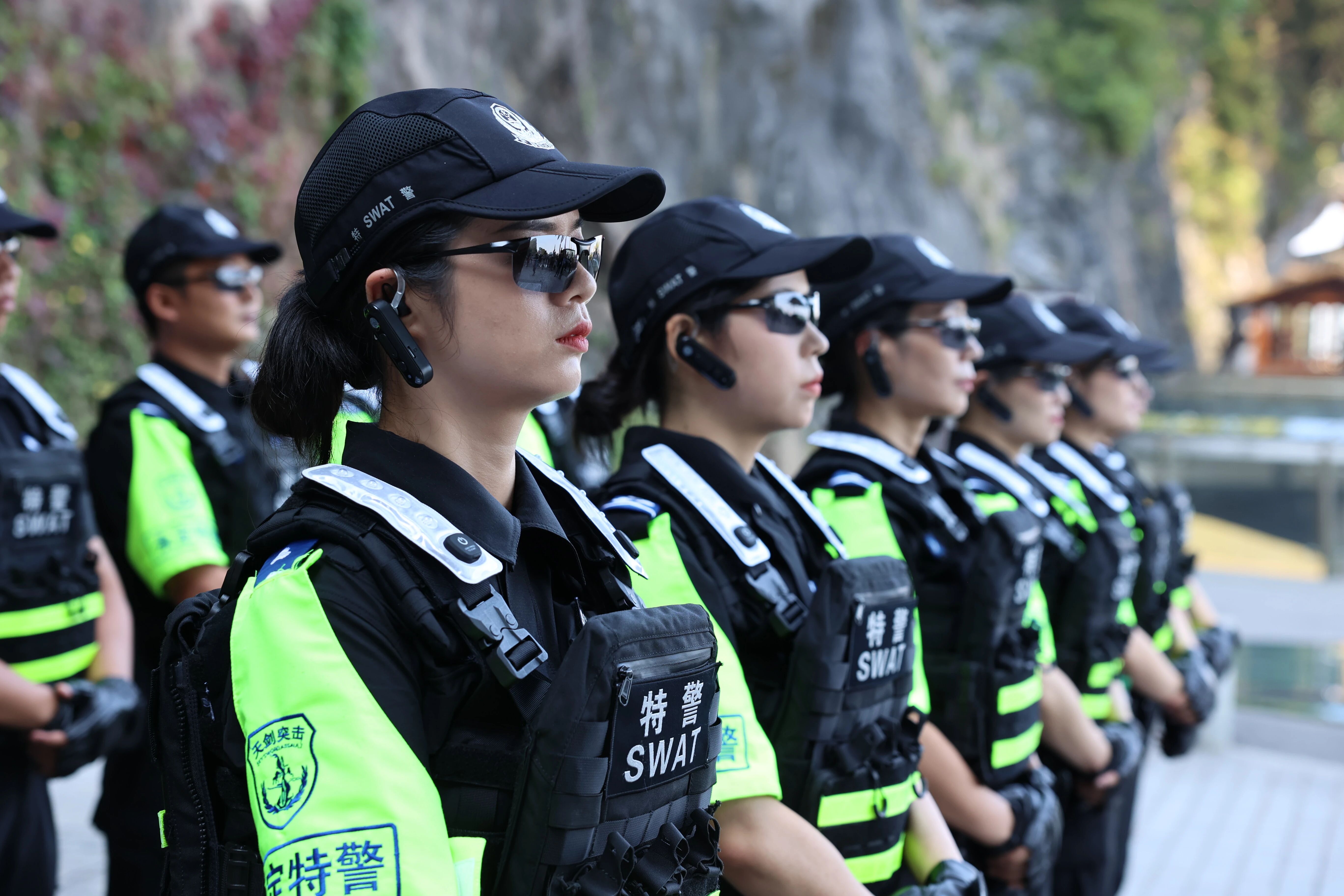 风景里的“警”色，山水间的守护  永定公安旅游快警中队正式亮相