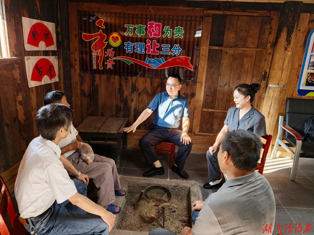 沅陵法院深入法庭调研指导工作
