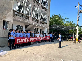 警企联动强技能 共筑平安“防火墙”