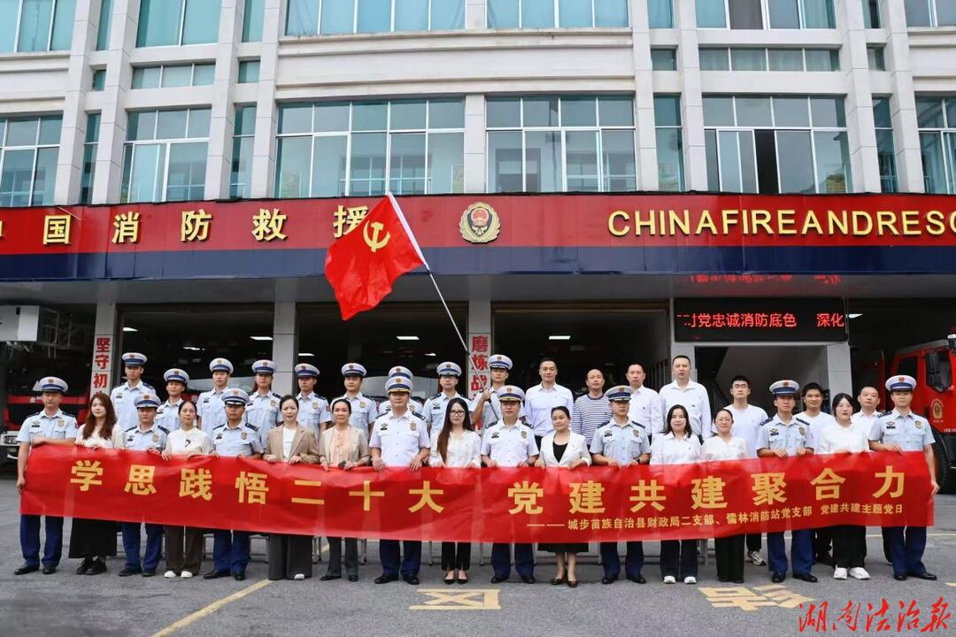 党建共建聚合力 政消联动护平安