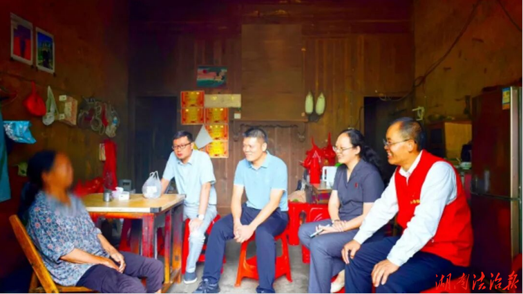 深化结对帮扶 共促乡村振兴——道县法院常态化开展入户走访活动