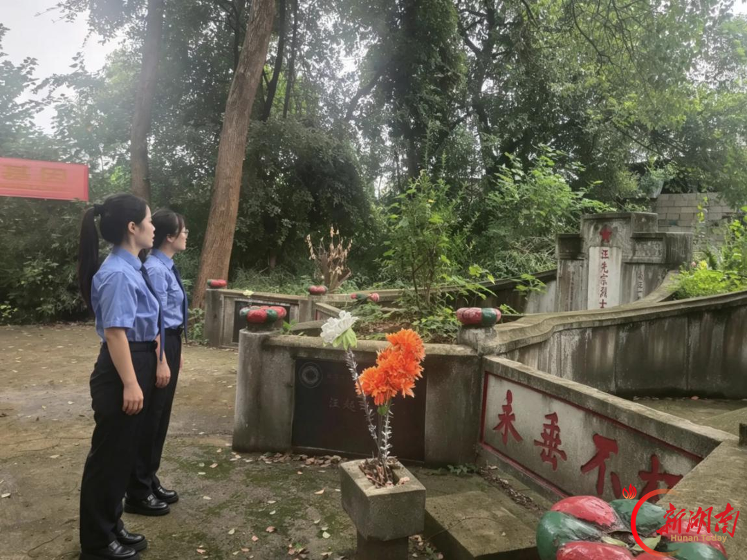 以“检察蓝”守护“英烈红”——株洲芦淞区检察院开展英烈纪念设施和红色文物保护公益诉讼“回头看”
