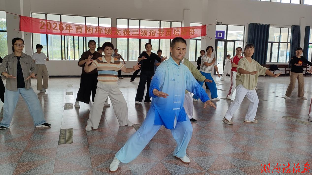 以武修身强体魄 传承太极润民心  ——青树坪镇太极三级社会指导员培训班圆满落幕