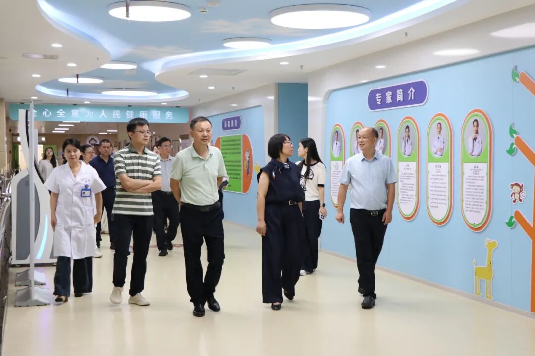 耒阳市人大常委会调研组到永州市第四人民医院考察儿童康复工作