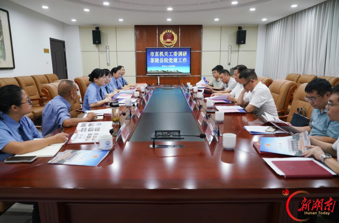 党建与业务如何深度融合？茶陵检察用“六大融合机制”作答
