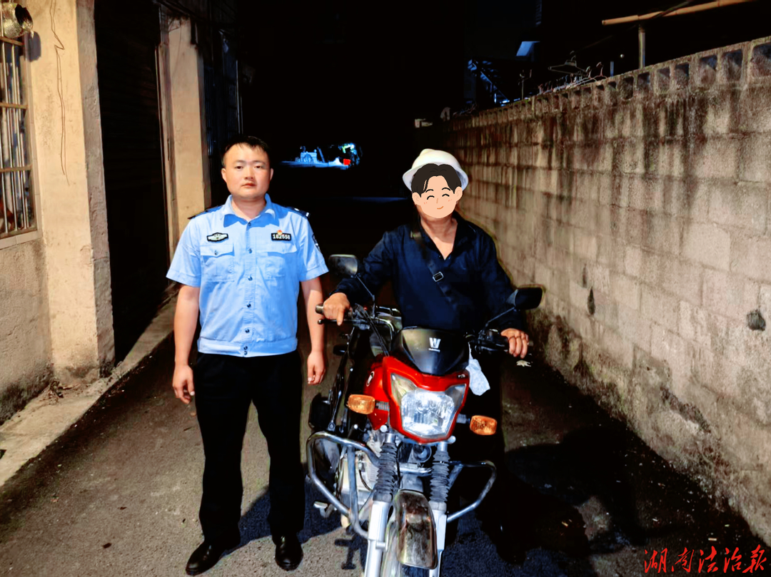 深夜寻车暖民心 快速破案护平安