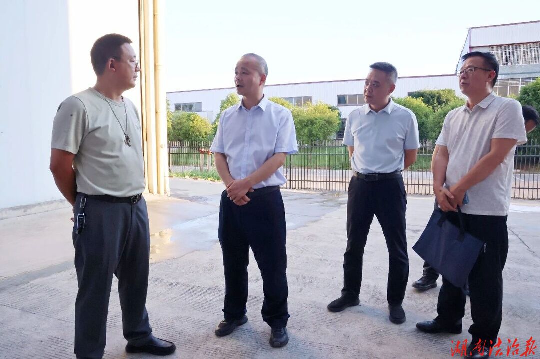 永州经开区：张明督导检查园区安全生产工作