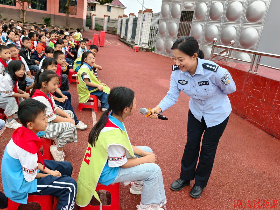【强治理 护民安】龙山县公安局兴隆派出所法治宣讲走进新城小学