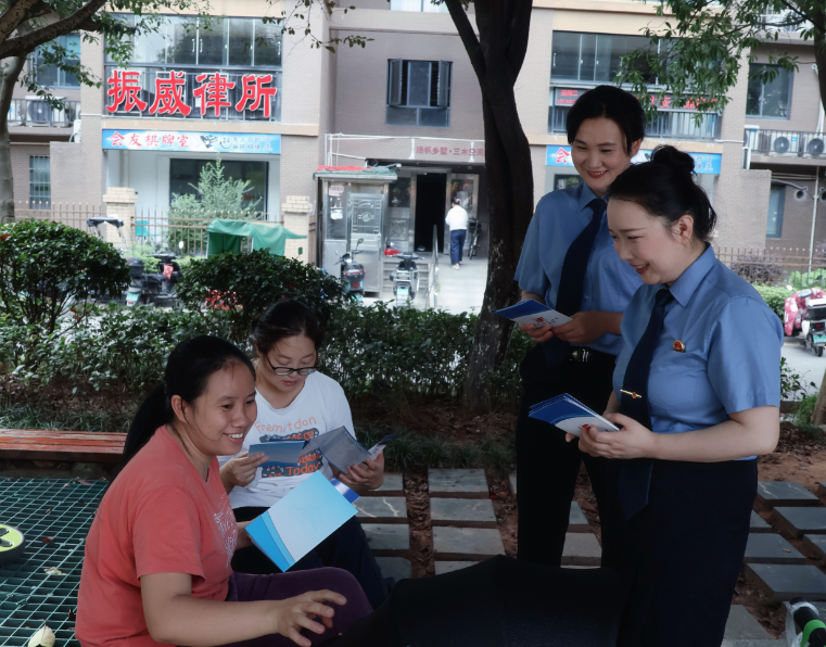 【检护民生】大祥检察普法宣传进公园，服务群众零距离