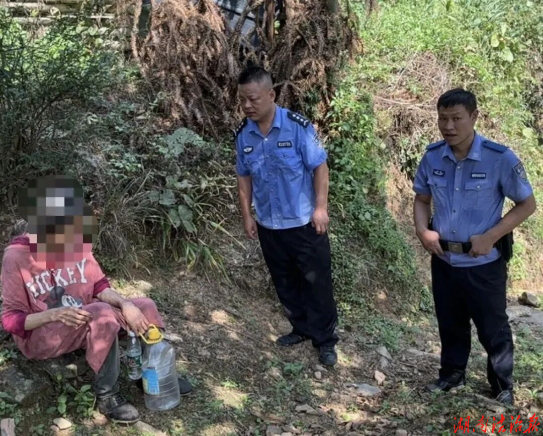 踏荆棘、翻山林！洞口县公安局江口派出所连夜寻回匿身深山老人