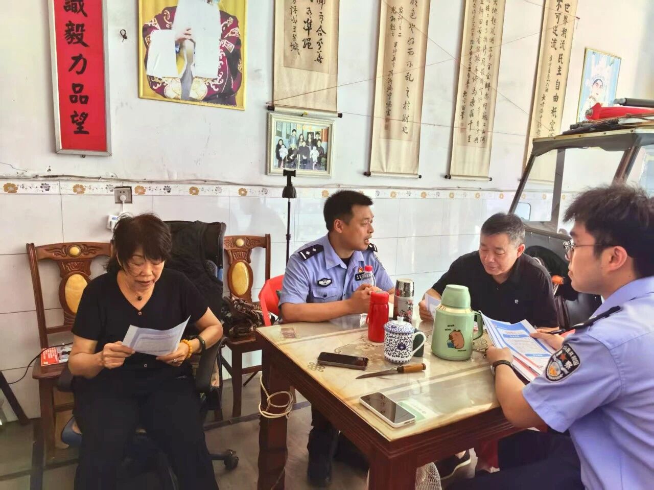 【深耕行动】零陵区七里店派出所深耕善治守平安 精准施策强治理