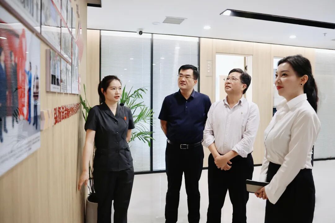 永州法院到云溪法院考察交流