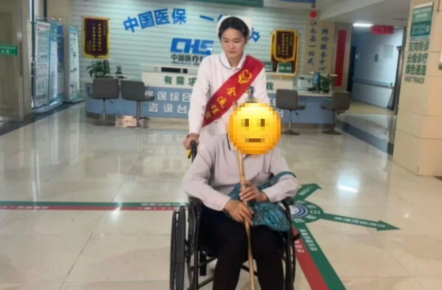 【医疗服务提升年】暖心导诊全程陪伴江永县人民医院打通特殊患者就医“最后一米”