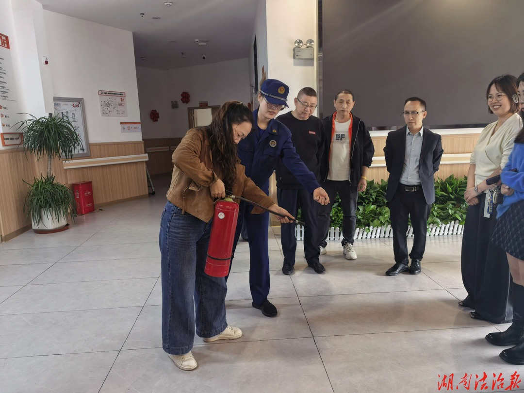 邵阳北塔消防走进辖区学校开展消防安全宣传培训