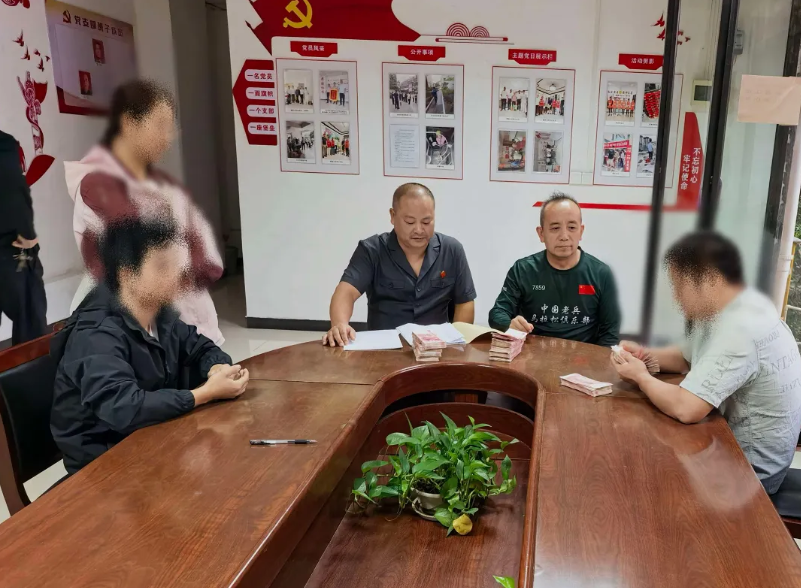 千里协调促和解 现场履行保障少年权益